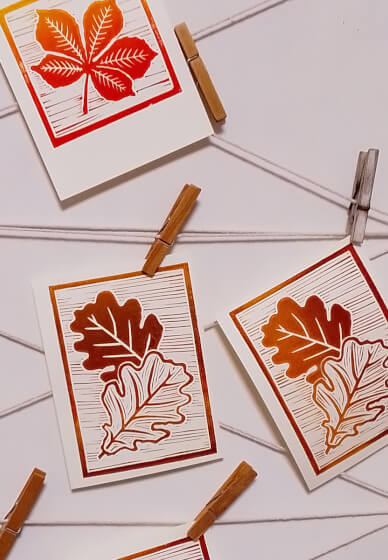 Simple Lino Printing Workshop for Beginners