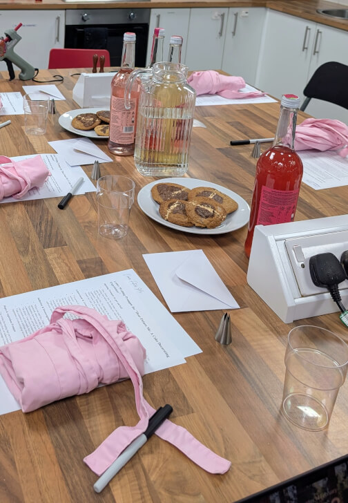 Sip and Cake: Cake Painting Experience