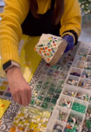 Sip and Create: Mosaic Plant Pot Workshop