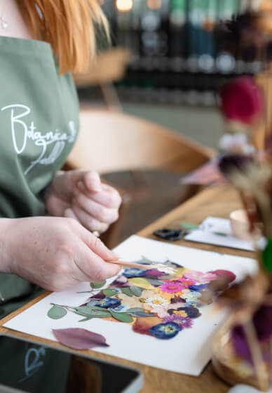 Sip and Create Workshop: Pressed Flower Sunsets by the Thames