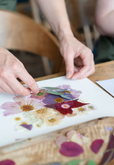 Sip and Create Workshop: Pressed Flower Sunsets by the Thames