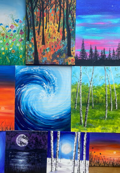 Sip and Paint