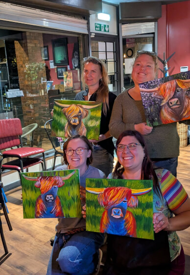 Sip and Paint Class - Bedford