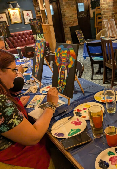 Sip and Paint Class - Bedford