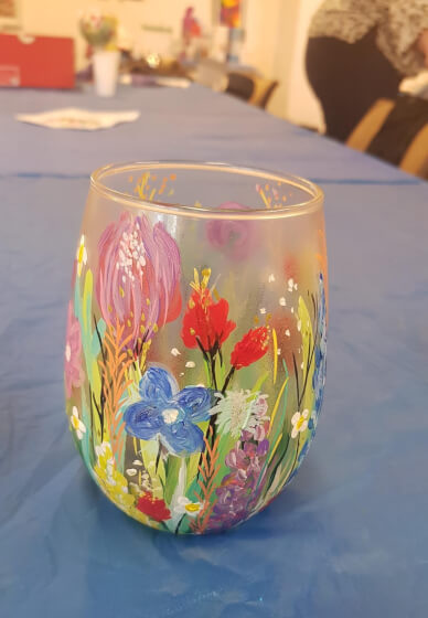 Sip and Paint Class - Glass Painting