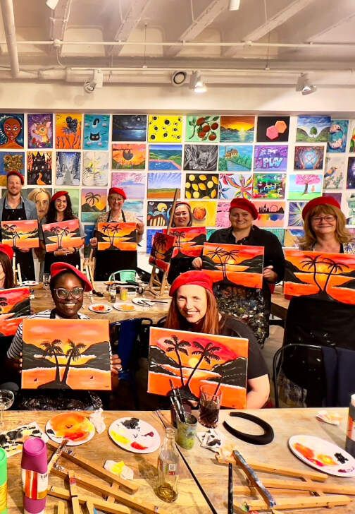 Sip and Paint Class