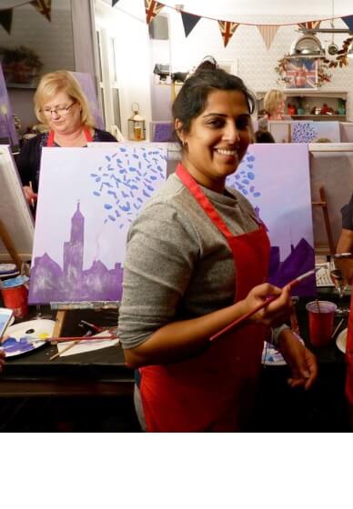 Sip and Paint Class - Slip End, Nr Luton