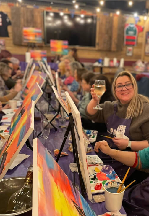 Sip and Paint Event
