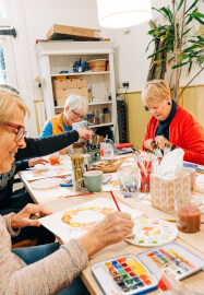 Sip and Paint Experience at the Broadway