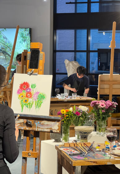 Sip and Paint Experience