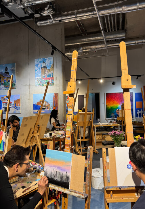 Sip and Paint Experience