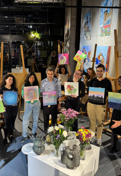Sip and Paint Experience