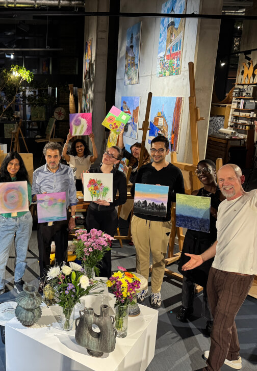 Sip and Paint Experience