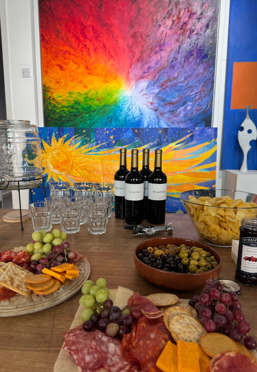Sip and Paint Experience