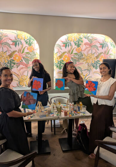 Sip and Paint Experience