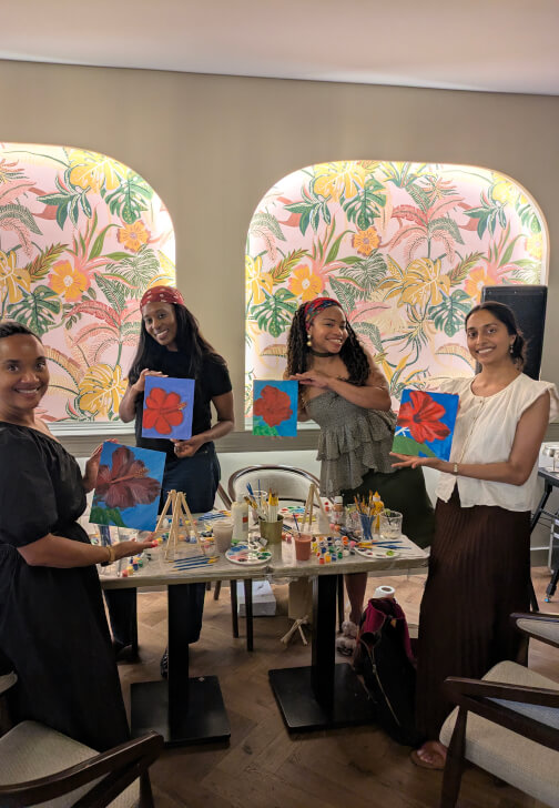 Sip and Paint Experience