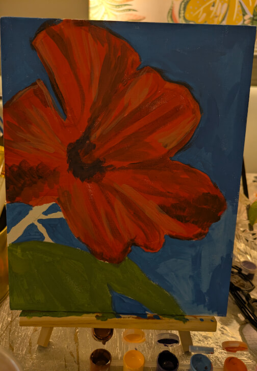 Sip and Paint Experience