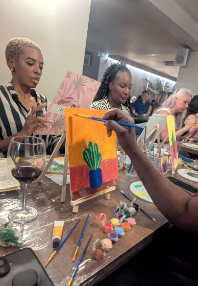 Sip and Paint Experience