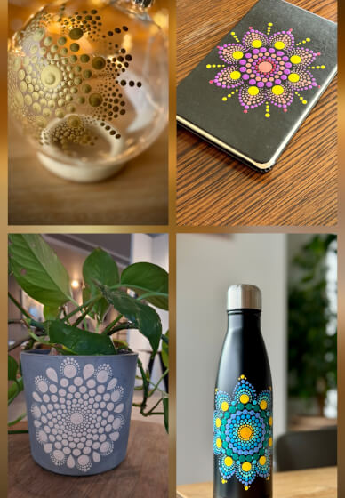 Sip and Paint Workshop - Paint Your Own Mug or Notebook