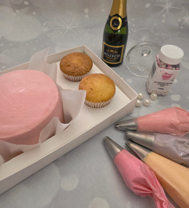 Sip and Pipe - Bento Cake Decorating Class
