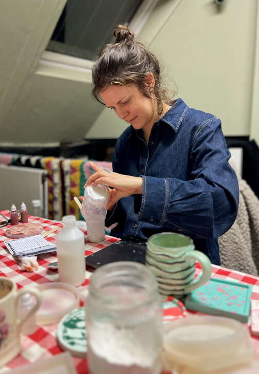 Sip and Pour: Eco-resin and Mould Making Workshop