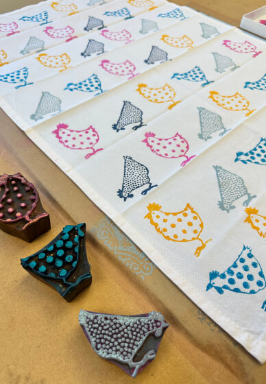Sip and Print - Indian Block Printing Workshop