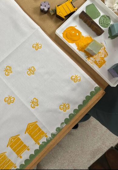 Sip and Print - Indian Block Printing Workshop