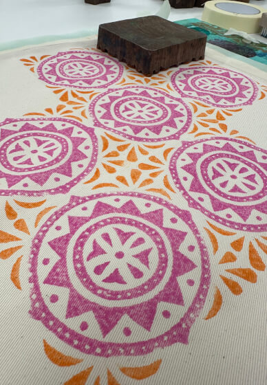 Sip and Print - Indian Block Printing Workshop