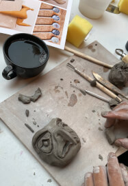 Sip and Sculpt Clay Workshop in Norwich