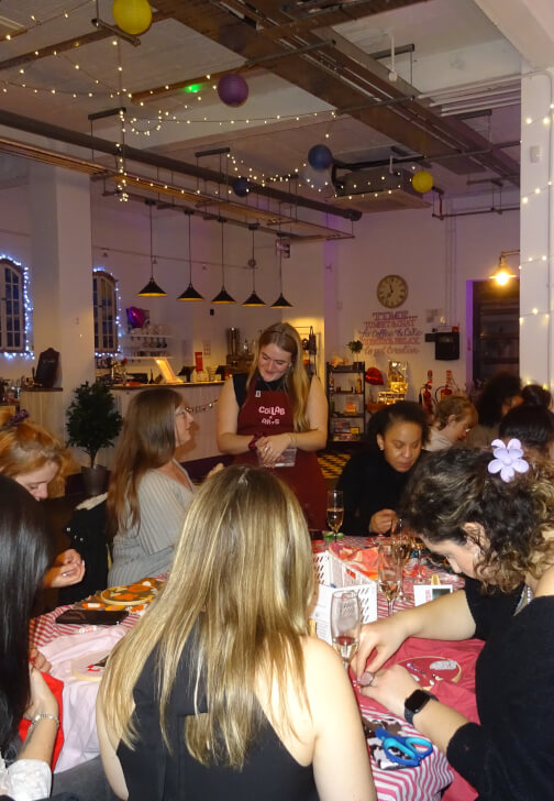 Sip and Stitch Class