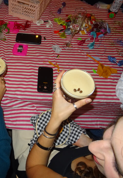 Sip and Stitch Class