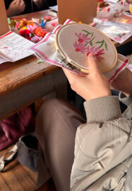 Sip and Stitch Embroidery Workshop