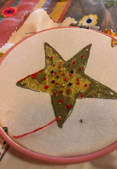 Sip and Stitch Embroidery Workshop