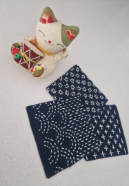 Sip and Stitch Sashiko Experience