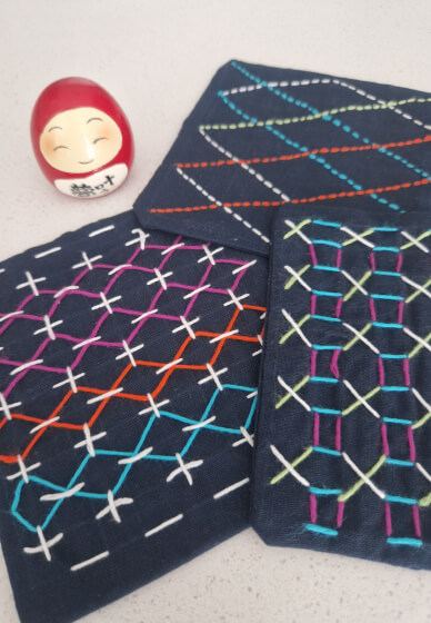 Sip and Stitch Sashiko Experience