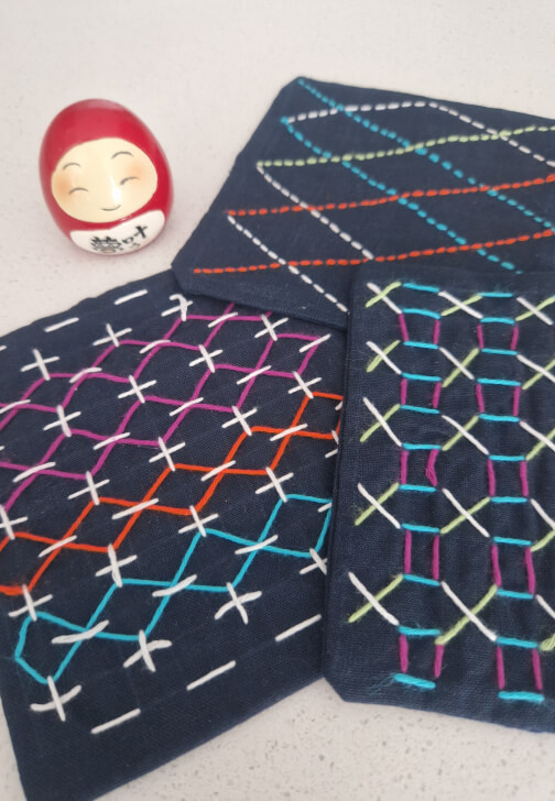 Sip and Stitch Sashiko Experience