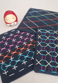 Sip and Stitch Sashiko Experience