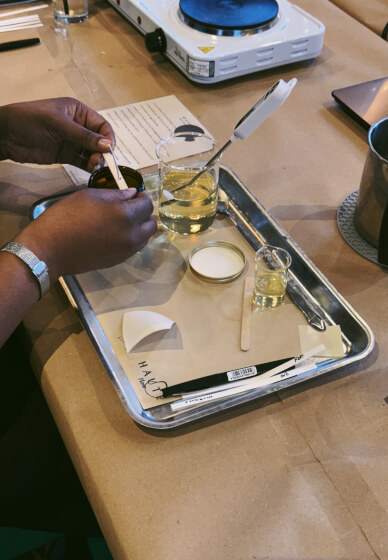Sip and Wick - Candle Making Experience