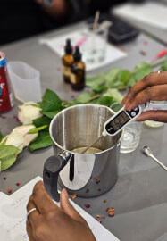 Sip and Wick Scented Candle Workshop with Apetisers