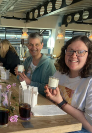 Sip and Wick Scented Candle Workshop with Apetisers
