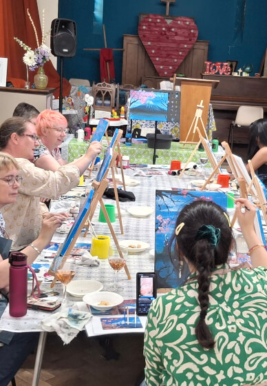 Sip 'n' Paint Experience