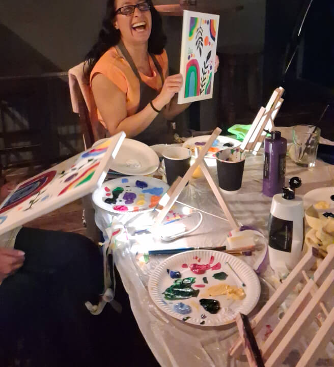 Sip N Paint Workshop at the Ministry