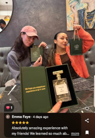 Sip 'n' Scent: Perfume Making Experience