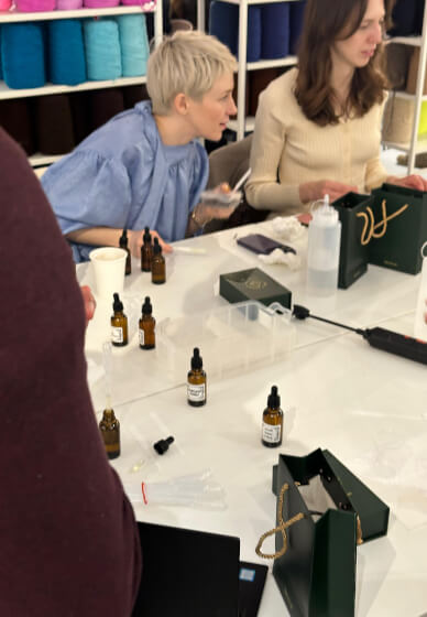 Sip 'n' Scent: Perfume Making Experience