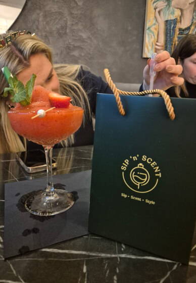 Sip 'n' Scent Perfume Making Experience with Cocktails