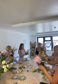 Sip, Paint and Bouquet Workshop