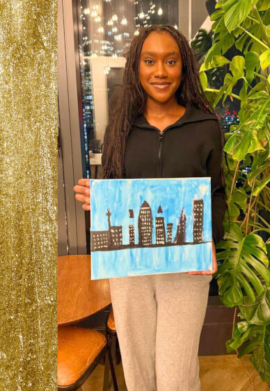 Sip, Paint and SPARKLE Workshop | Chiswick