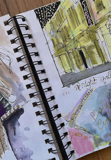 Sketchbook Journalling Workshop: Travel and Everyday