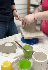 Slab-Pot Mug or Jug Pottery Class