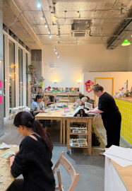Social Print Session – Gelli, Lino and Tetrapak